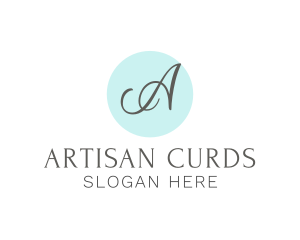 Elegant Cursive Studio logo design