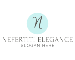 Elegant Cursive Studio logo design