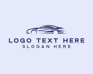 Supercar - Car Racing Vehicle logo design