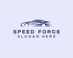 Car Racing Vehicle logo design