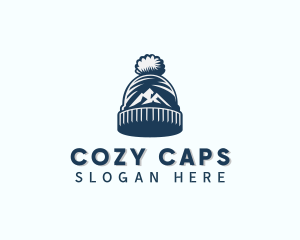 Beanie Hat Clothing  logo design