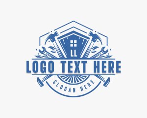 Hammer - Wrench Hammer Renovation logo design