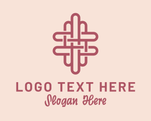 Knitting Pattern Fabric Logo