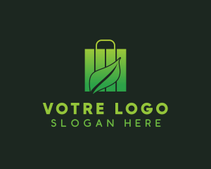 Shopping - Eco Friendly Shopping Bag logo design