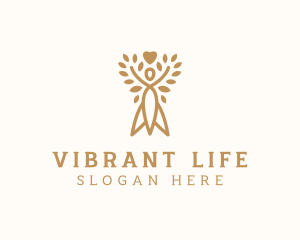 Woman Tree Spa logo design