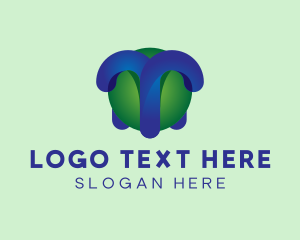 Designer - 3D Sphere Letter T logo design