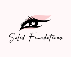 Beauty Eyelash Makeup  Logo