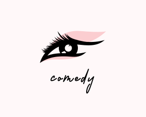 Beauty Eyelash Makeup  Logo
