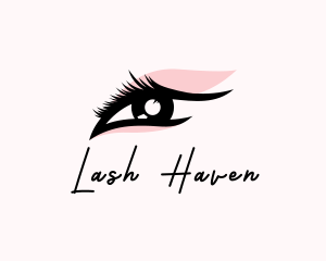 Eyelash - Beauty Eyelash Makeup logo design