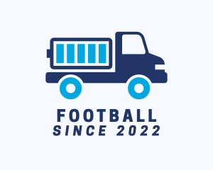 Movers - Battery Transport Truck logo design