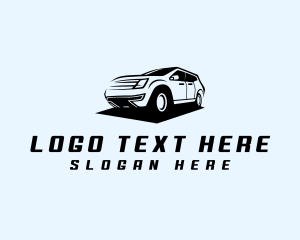 Racing - Car Transport Vehicle logo design