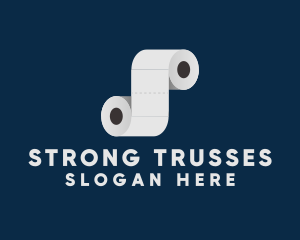 Toilet Paper Rolls logo design