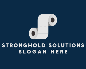 Toilet Paper Rolls logo design