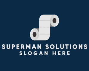 Toilet Paper Rolls logo design