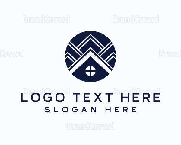 Roofing Property Contractor Logo