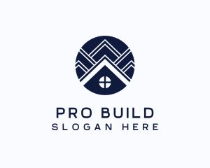 Contractor - Roofing Property Contractor logo design