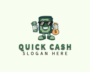 Money Cash Currency logo design