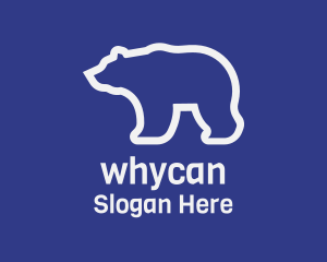Wild Polar Bear  Logo