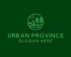 Province - Eco Scooter Travel logo design