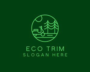 Eco Scooter Travel  logo design