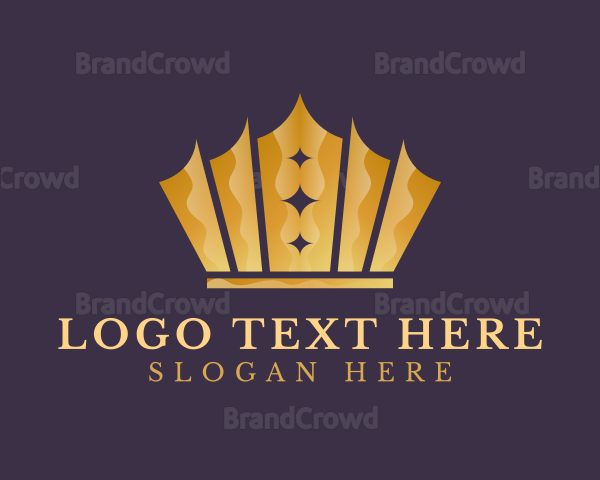 Elegant King Crown Logo