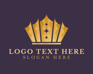 Elegant King Crown Logo