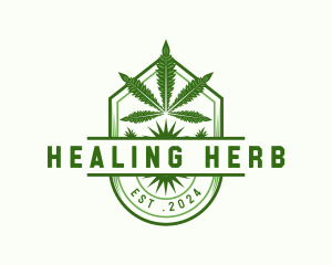 Medicinal - Marijuana Weed Cannabis logo design