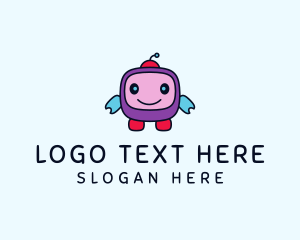 Android - Cute Robot Toy logo design