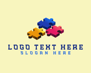 Blocks - Puzzle Blocks Jigsaw logo design