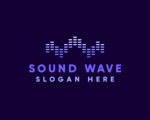 Digital Audio Wave logo design