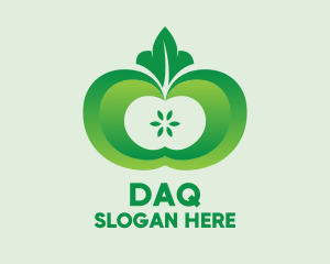 Nature - Shiny Green Fruit logo design