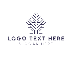 Gardening - Eco Sustainable Tree logo design