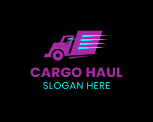 Express Delivery Truck logo design