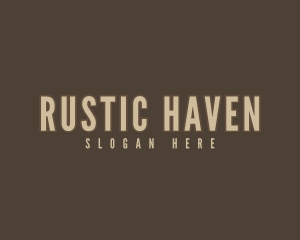 Generic Masculine Brand logo design