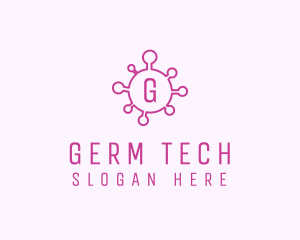 Germ - Coronavirus Disease Bacteria logo design