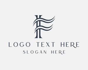 Boutique - Elegant Wave Hotel logo design