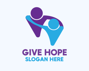 Donation - People Dance Lesson logo design