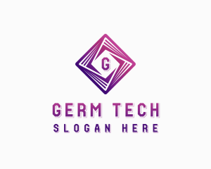 Cybersecurity Tech Developer logo design