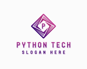 Cybersecurity Tech Developer logo design