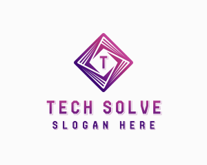 Cybersecurity Tech Developer logo design