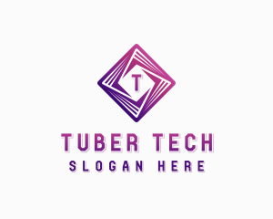 Cybersecurity Tech Developer logo design