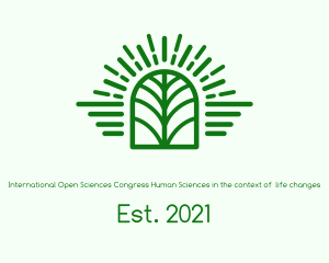 Produce - Green Herbal Window logo design