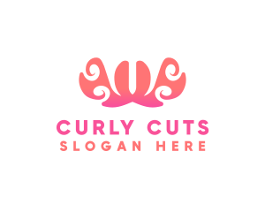 Curly - Curly Spa Monogram logo design