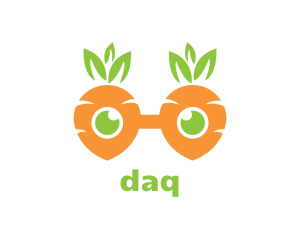 Geek Carrot Glasses Logo