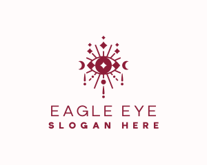 Boho Eye Holistic logo design