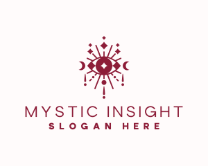 Boho Eye Holistic logo design