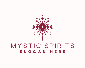 Boho Eye Holistic logo design