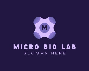 Microbiologist - Microbiological Science Lab logo design