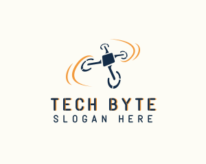 Tech Surveillance Drone  Logo