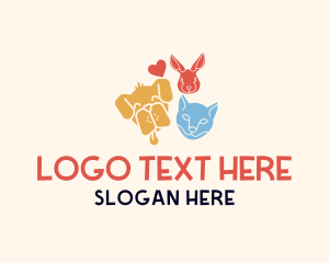 Foster Pet - Animal Care Shelter logo design